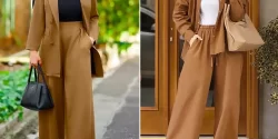 استایل زنانه موکایی شیک؛ ۱۵ عکس ترکیب رنگ برای ست‌های بینظیر و لاکچری
