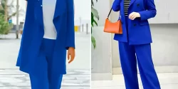 تیپ مینیمال آبی؛ ۱۵ ایده جذاب و شیک برای ترکیب رنگ آبی در لباس مینیمال