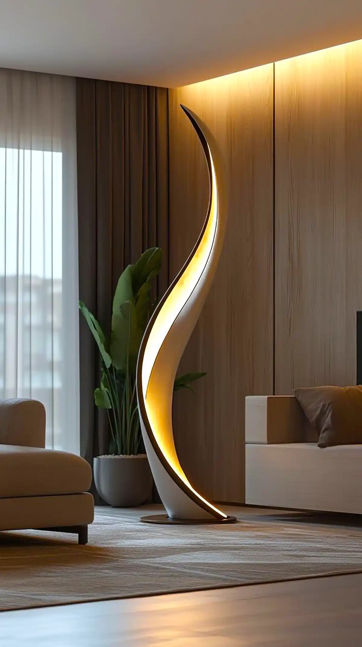 آباژور ایستاده مینیمال