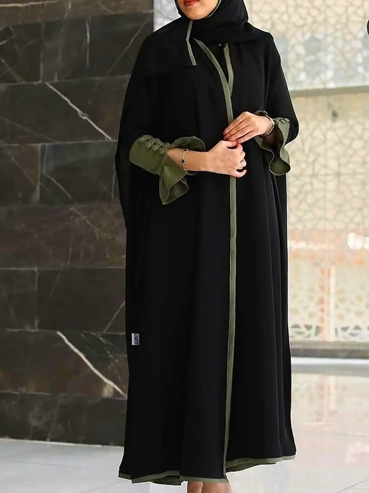 مانتو عبایی لبنانی شیک