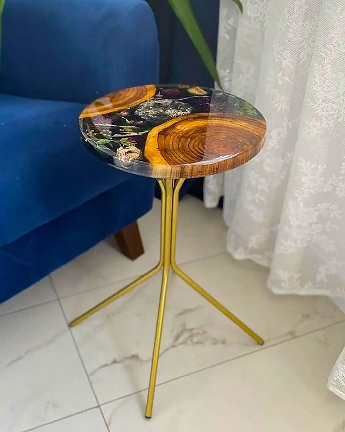 میز عسلی رزینی شیک