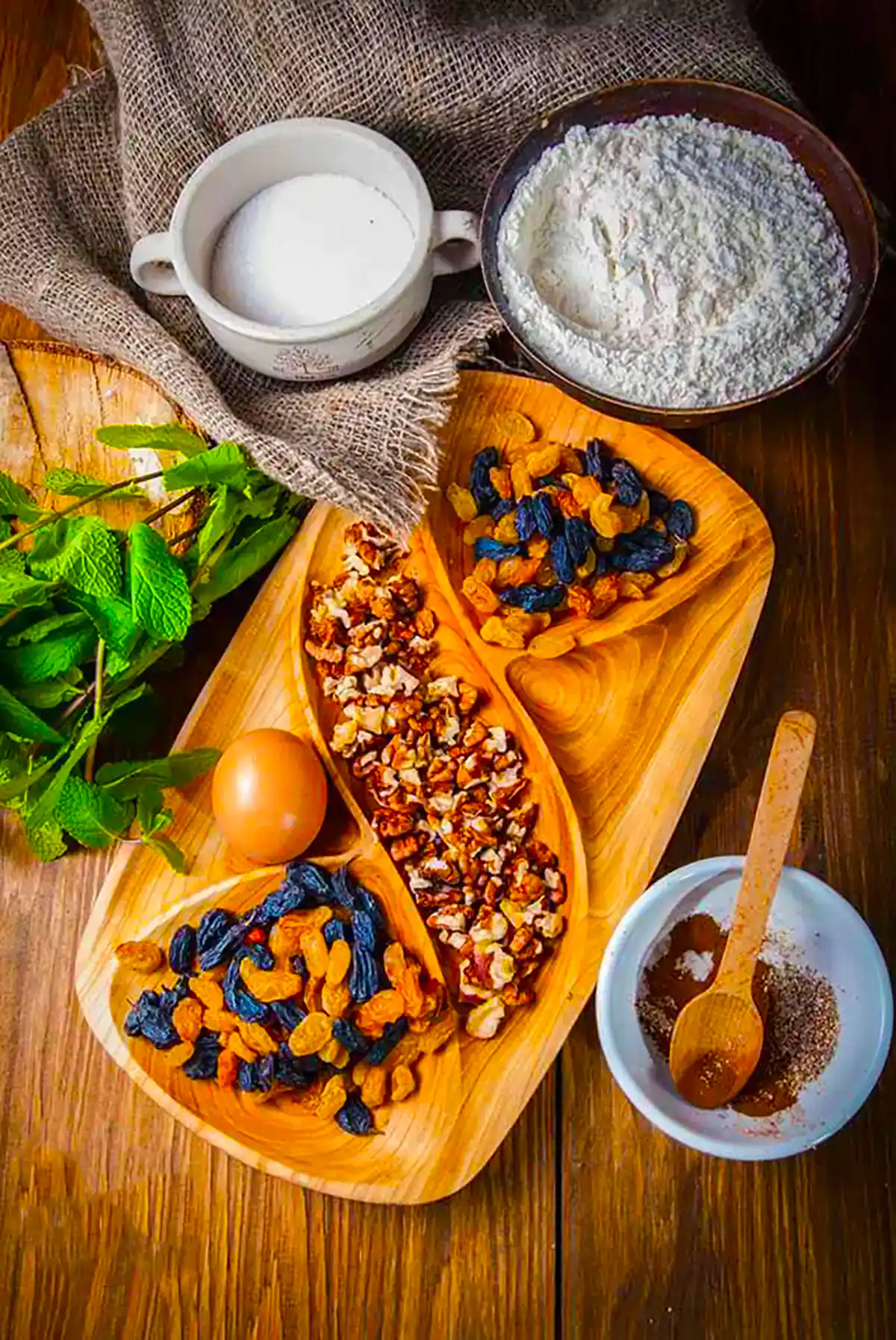 اردور خوری چوب گردو مدرن