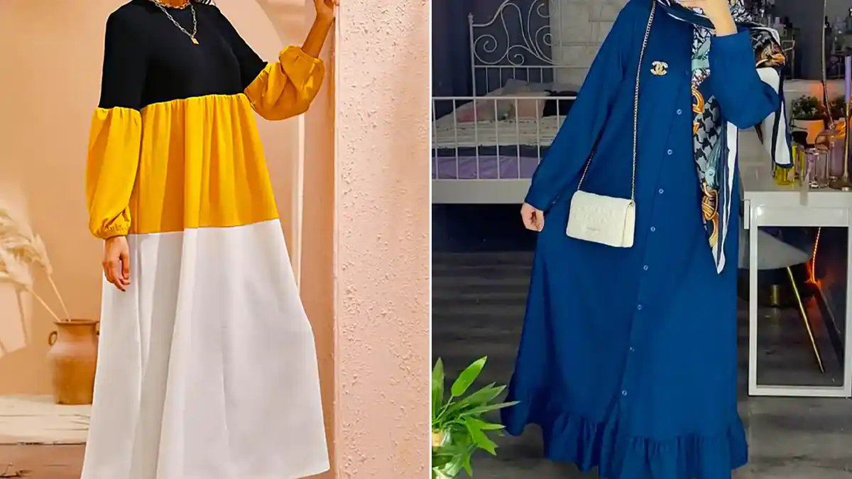 پیراهن بلند زنانه جدید