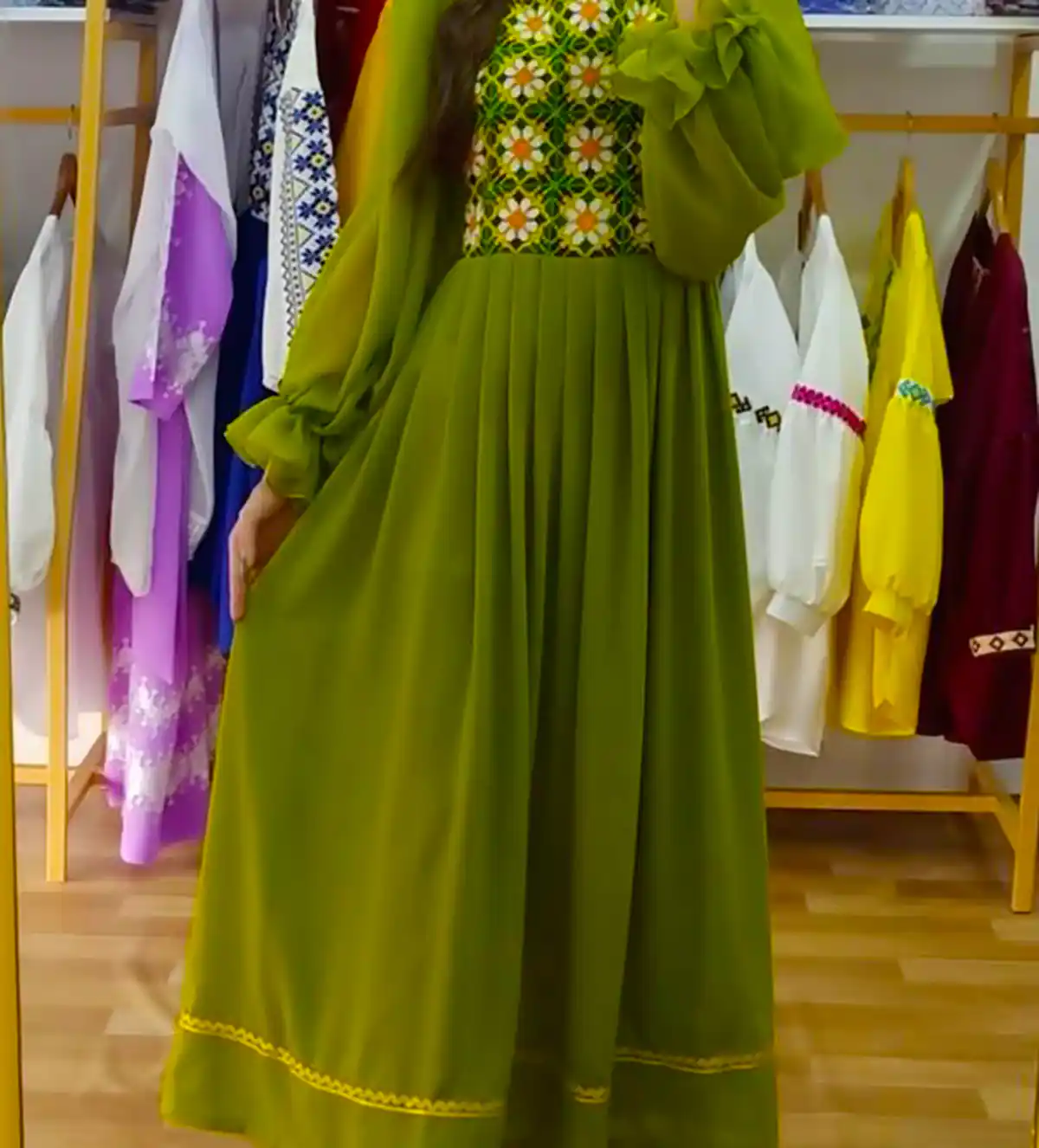 پیراهن بلند زنانه جدید