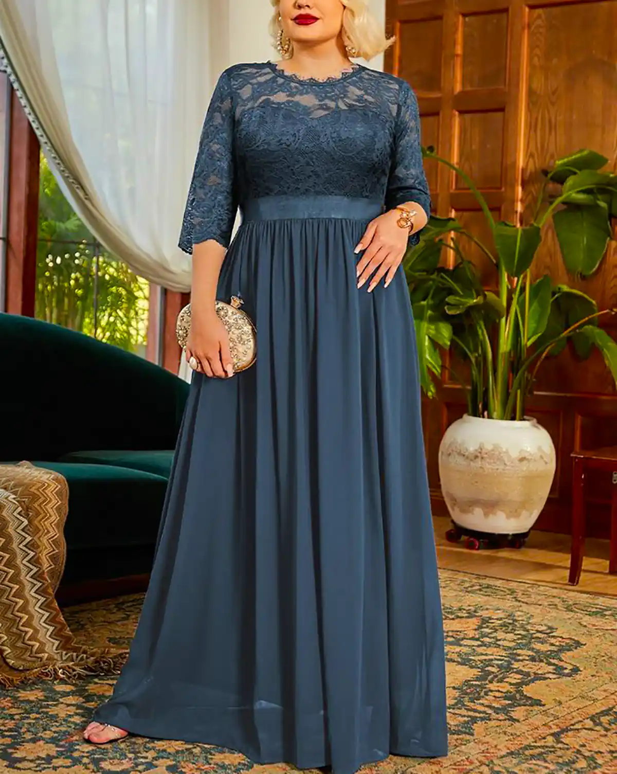 پیراهن گیپوری قواره دار