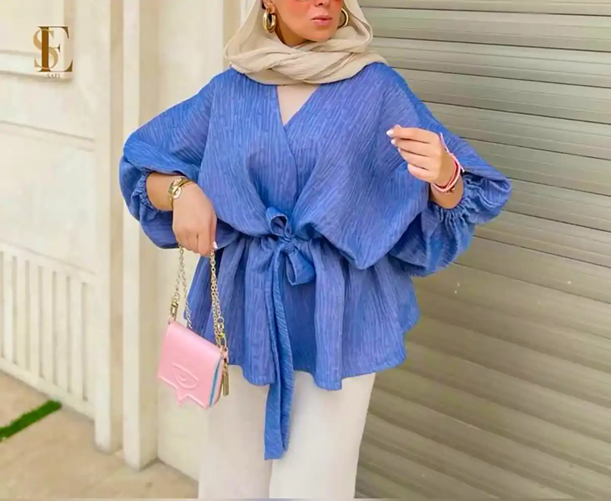 پیراهن جلو گره ای جدید