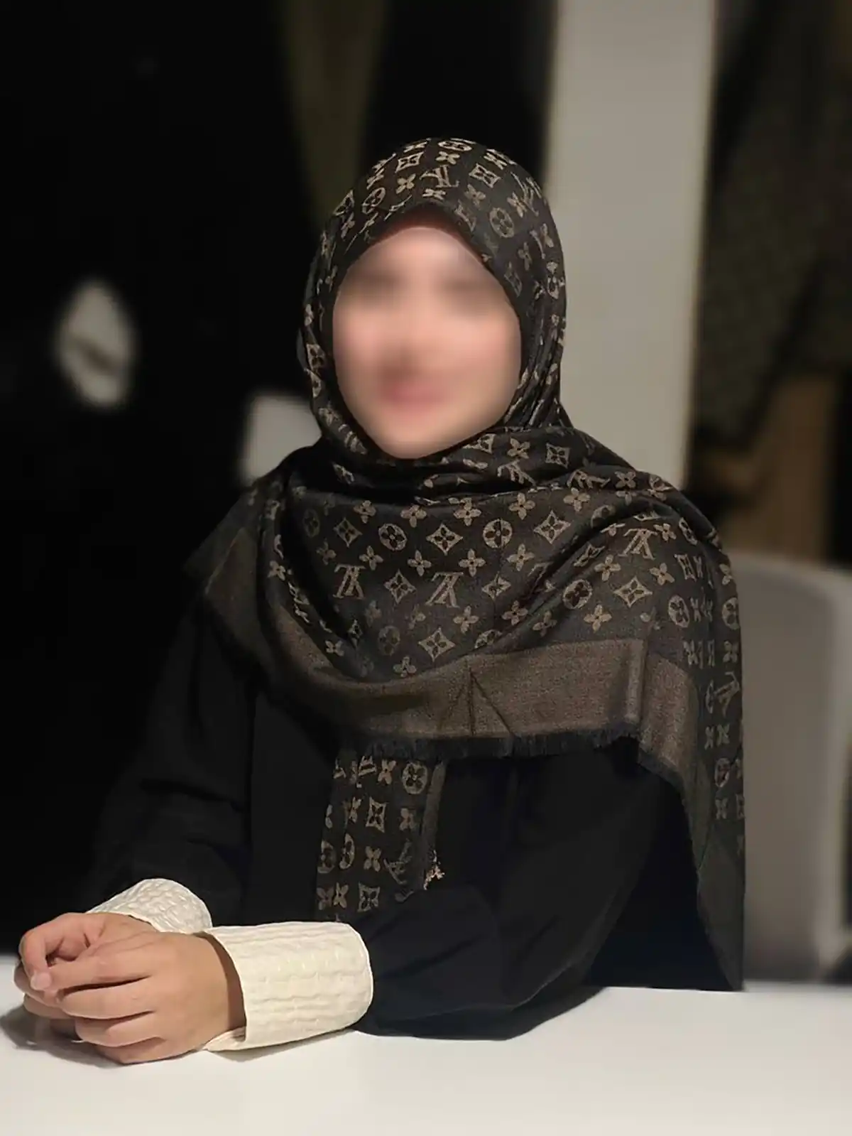 روسری قواره ۱۴۰ ابریشمی