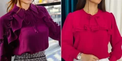 شومیز مدل دار جدید؛ ۱۵ مدل خاص و جذاب برای استایل مهمانی‌های شیک