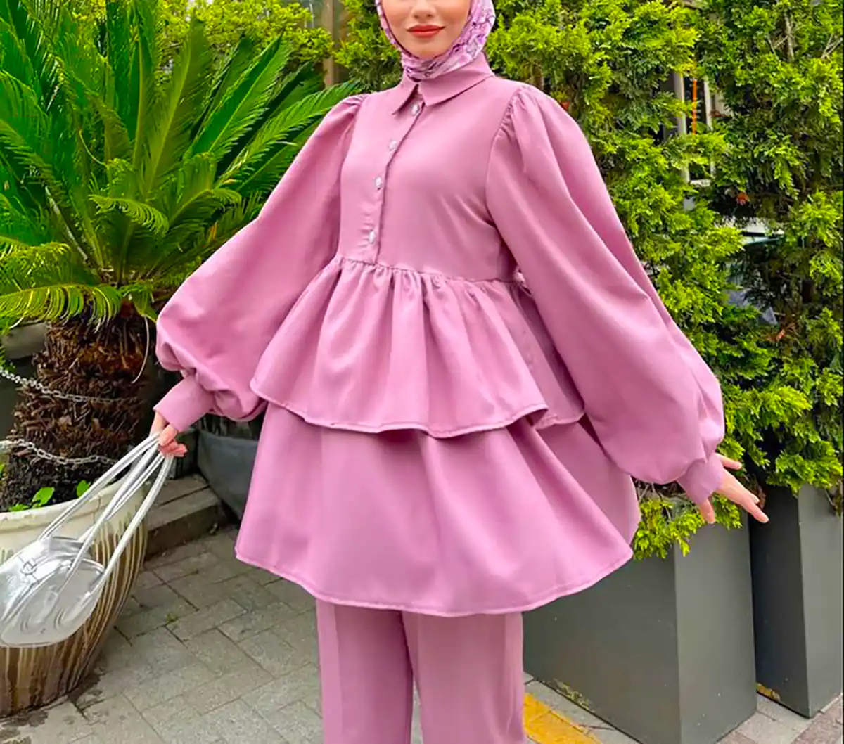استایل بیرونی صورتی تینیجری