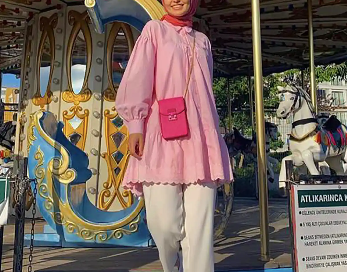 استایل بیرونی صورتی تینیجری