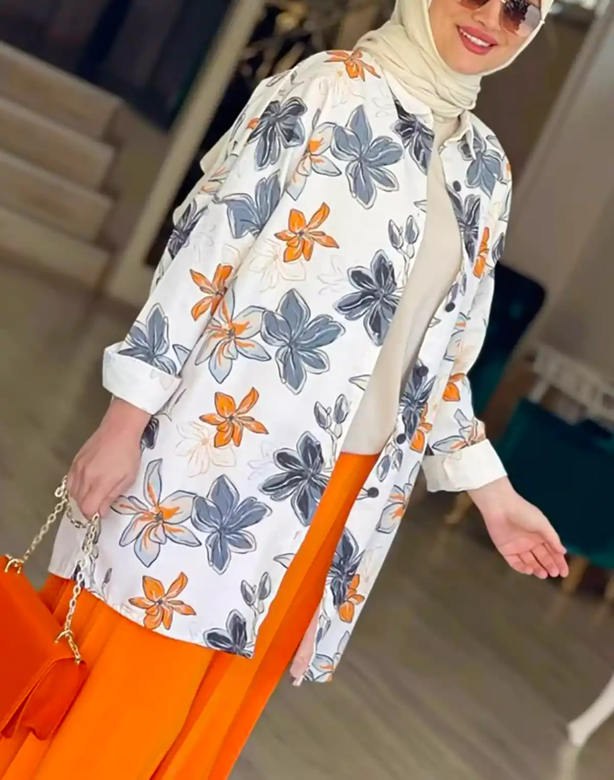 تونیک طرحدار زنانه