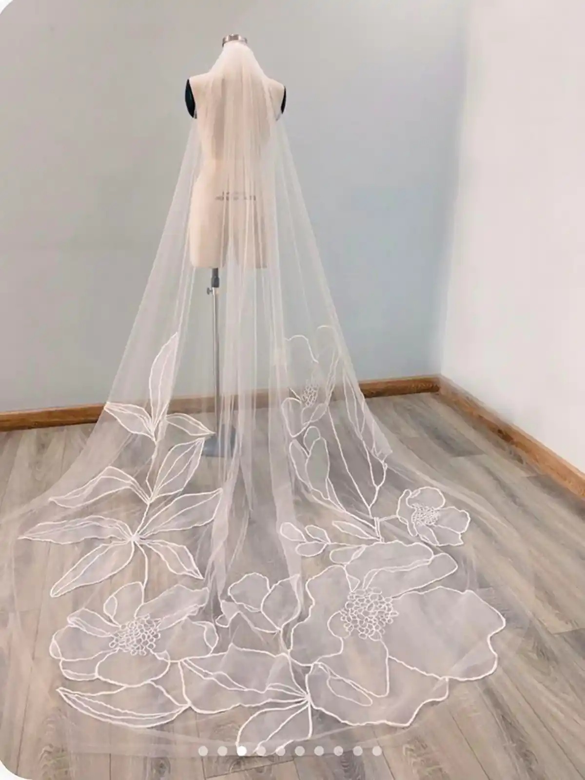 تور سر عروس عربی بلند