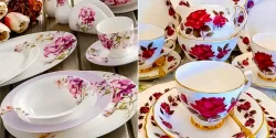 ظروف چینی کلاسیک؛ ۱۵ عکس زیبا از طرح‌های خاص و ماندگار برای میز مهمانی