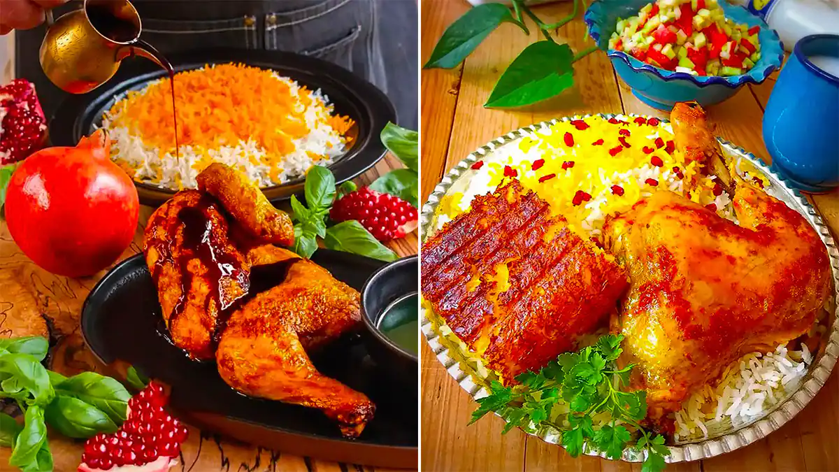 عکاسی از زرشک پلو با مرغ