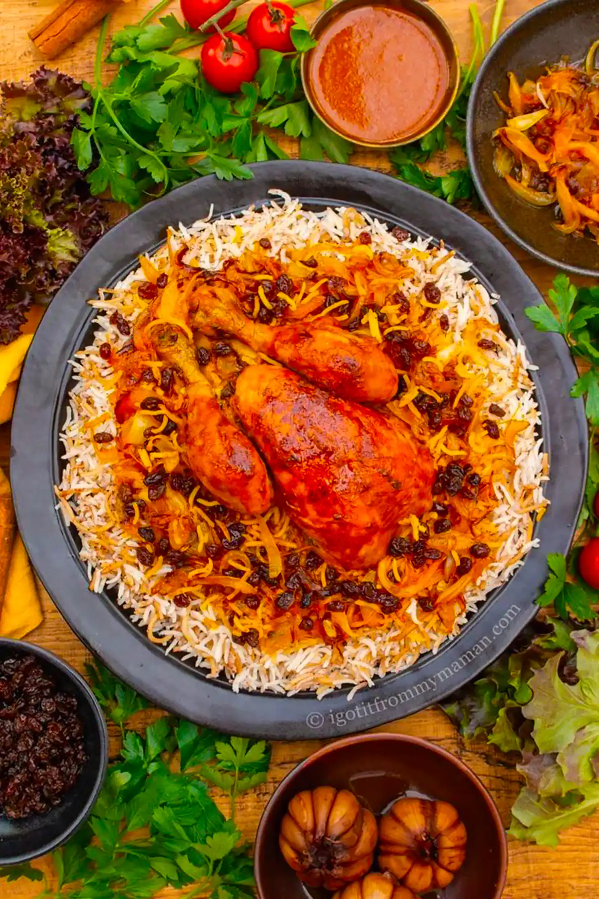 عکاسی از زرشک پلو با مرغ