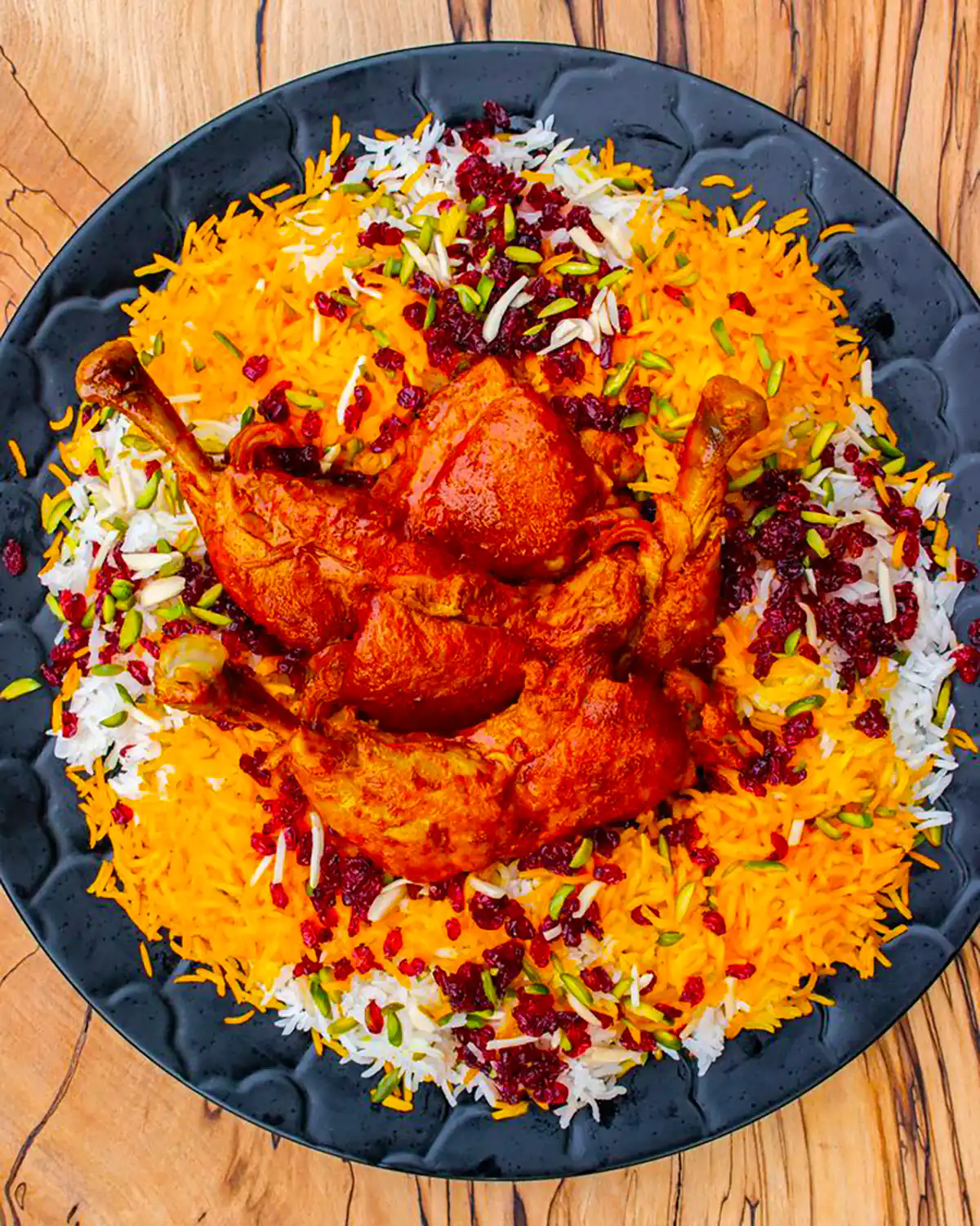 عکاسی از زرشک پلو با مرغ