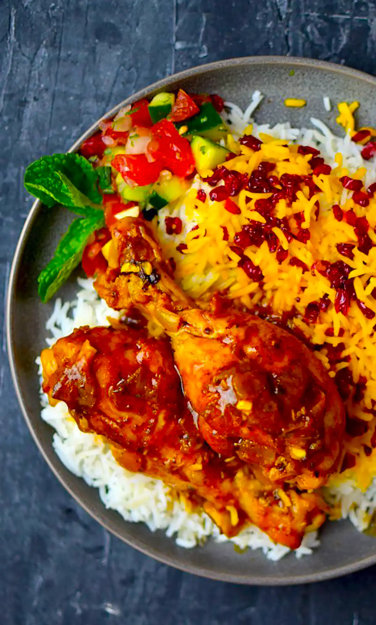 عکاسی از زرشک پلو با مرغ