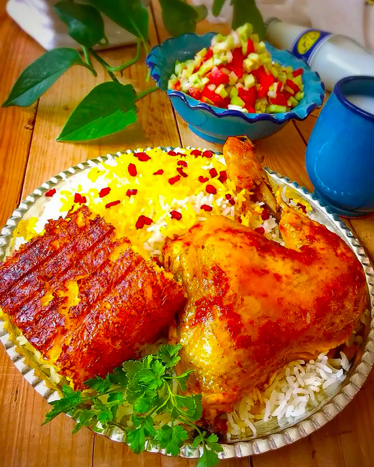عکاسی از زرشک پلو با مرغ