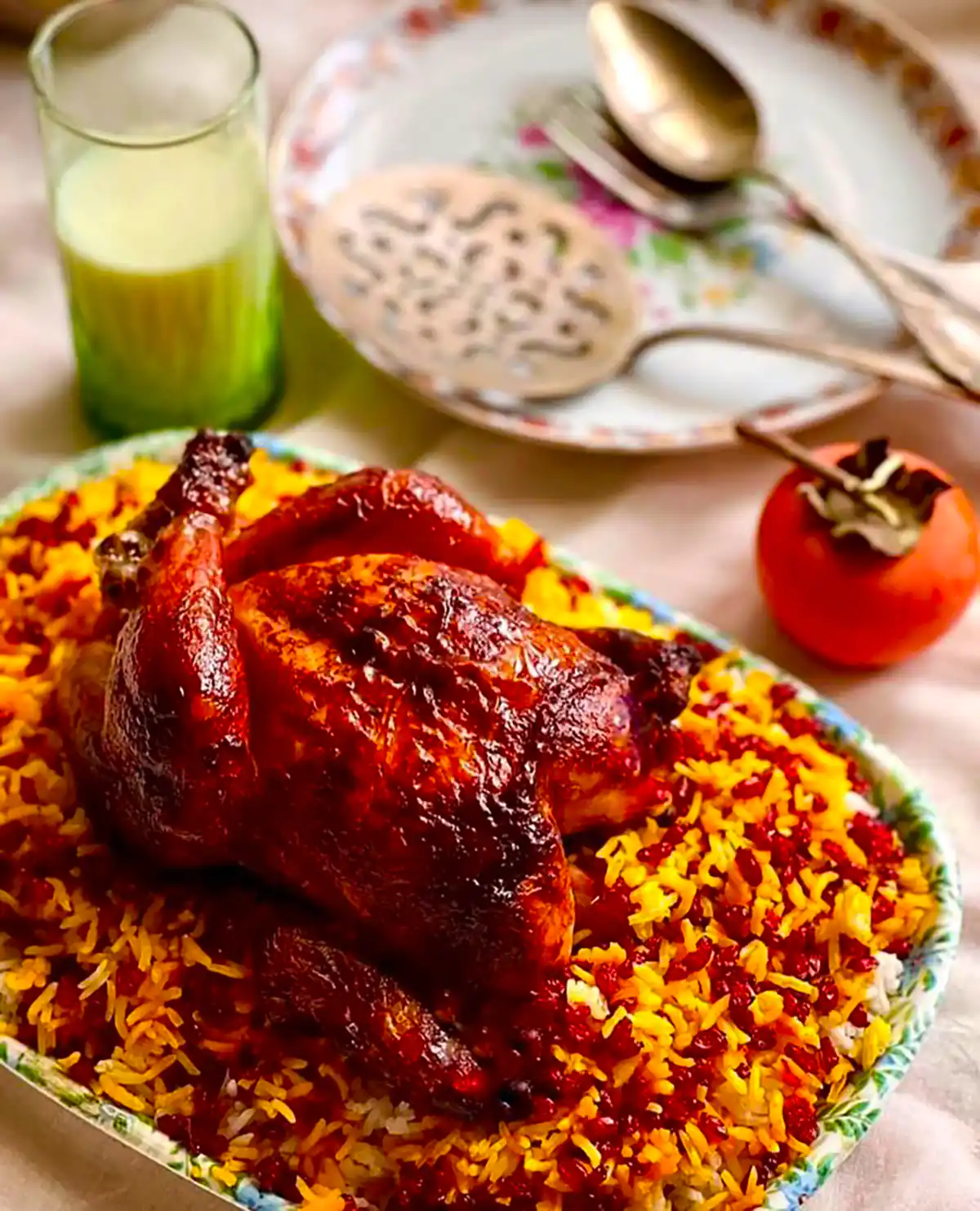 عکاسی از زرشک پلو با مرغ