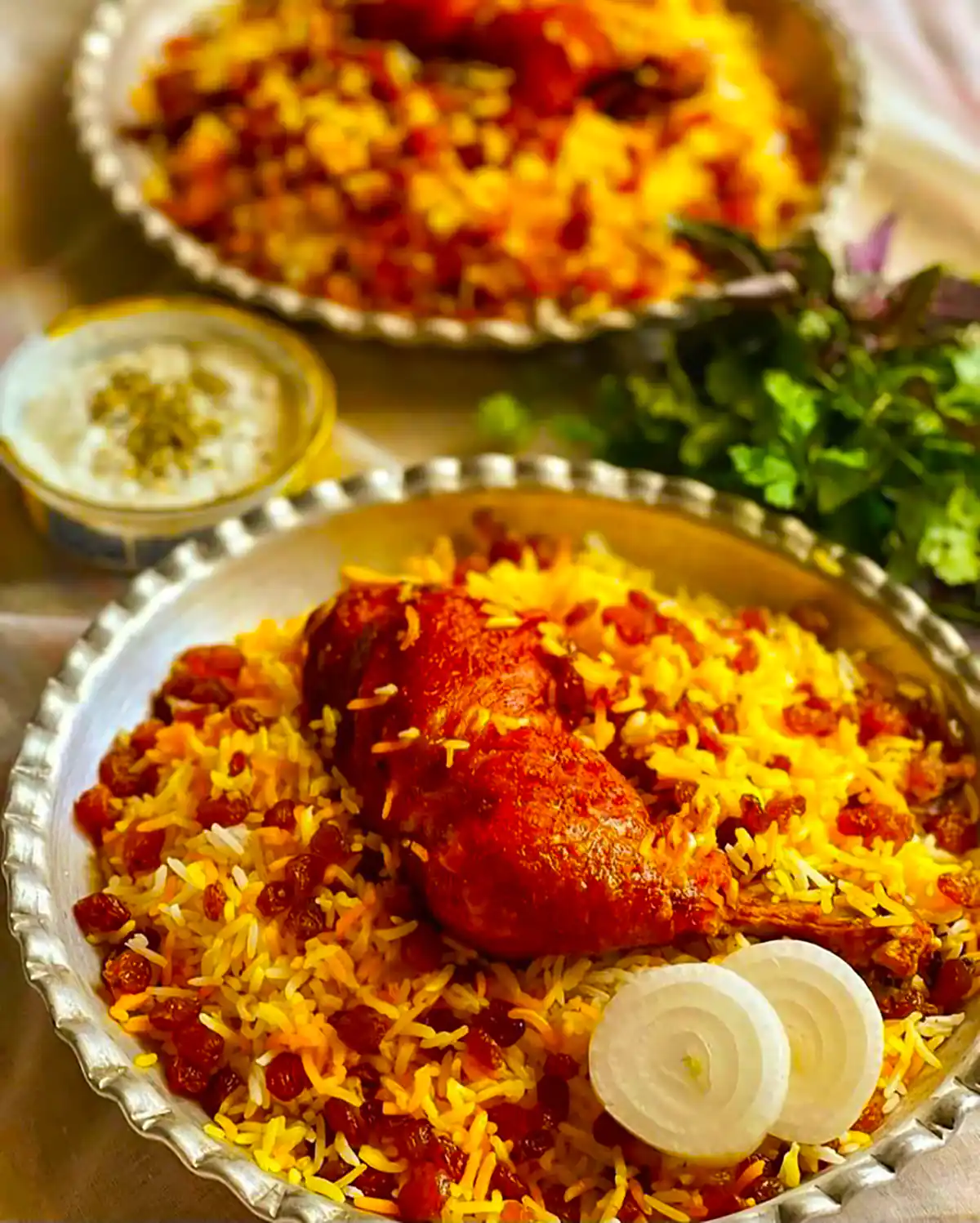 عکاسی از زرشک پلو با مرغ