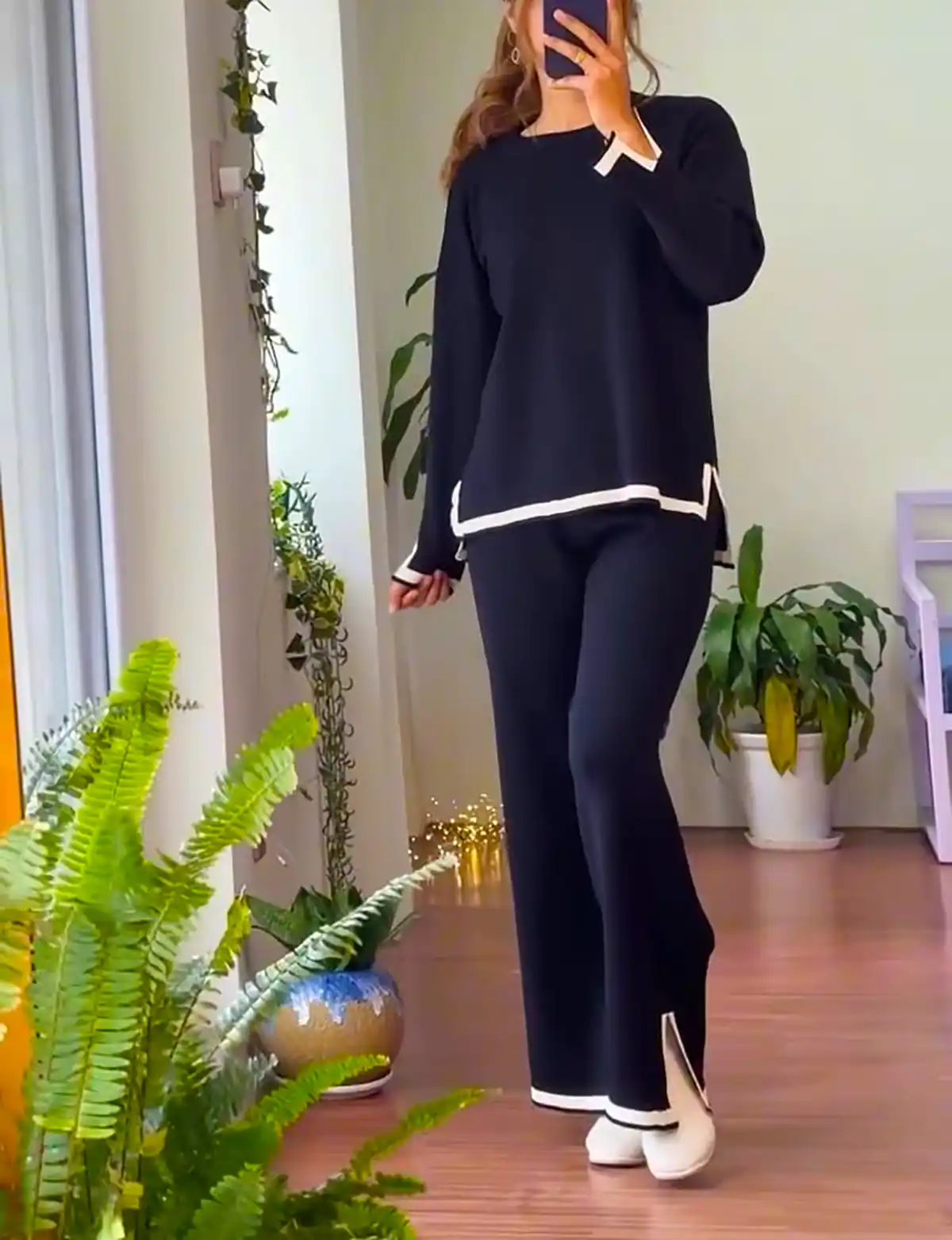 بلوز شلوار ست پاییزی زنانه