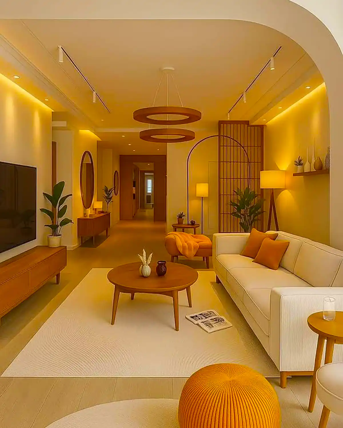 چیدمان جدید پذیرایی