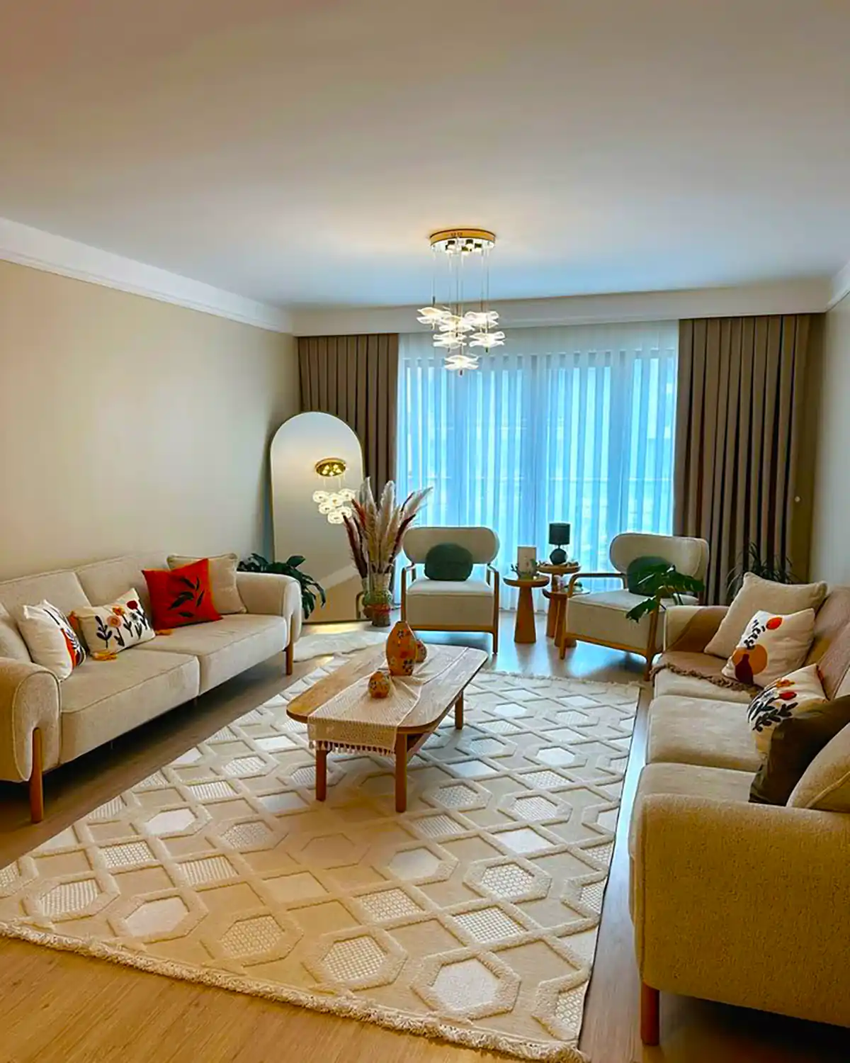 چیدمان جدید پذیرایی