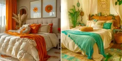 دکور اتاق خواب شیک؛ ۱۵ عکس زیبا برای خلق فضایی آرامش‌بخش و لوکس