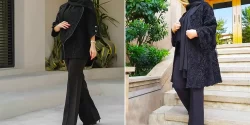 استایل زنانه مشکی شیک؛ ۱۵ مدل الهامبخش برای ظاهری باشکوه در مهمانیهای رسمی
