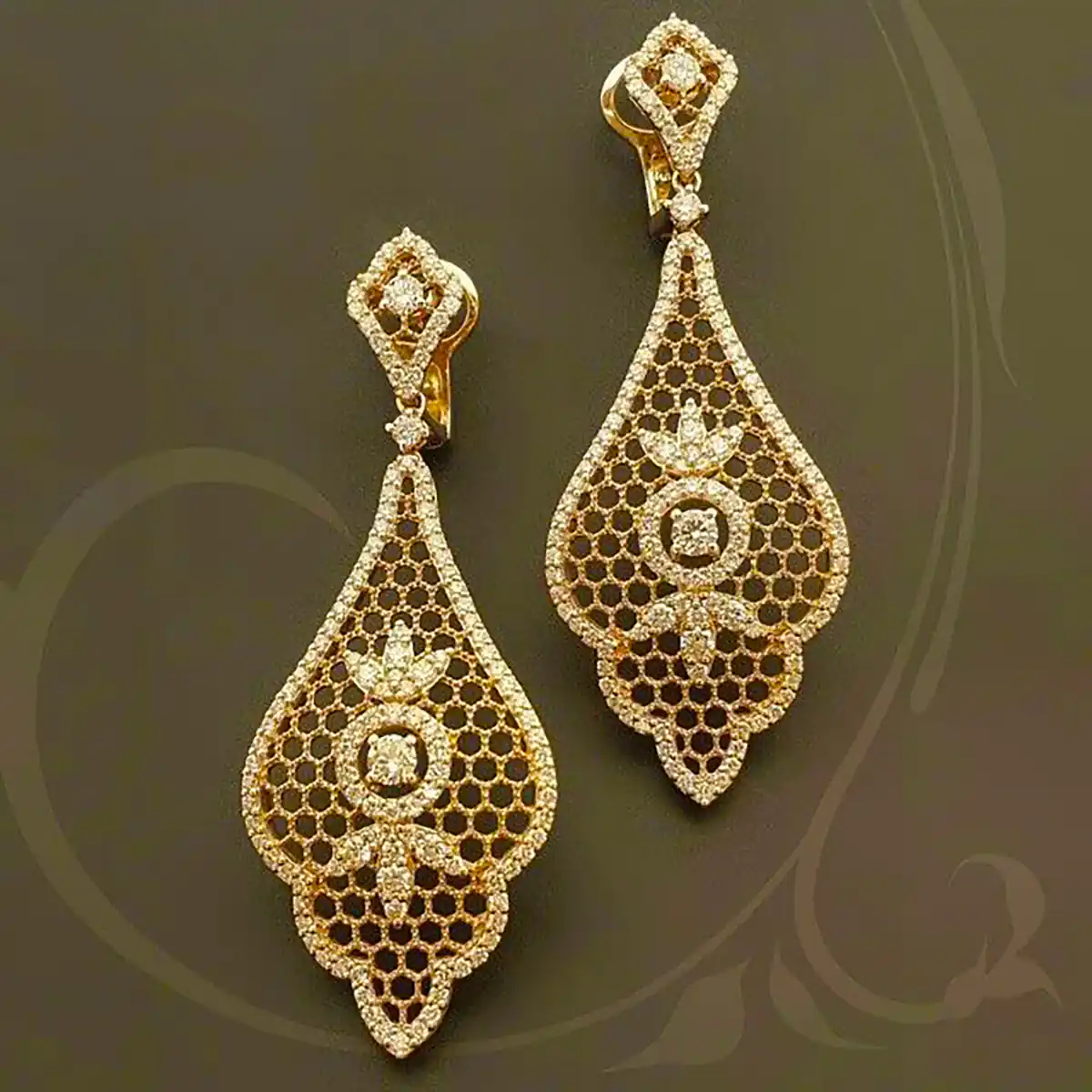 گوشواره اشکی مدرن