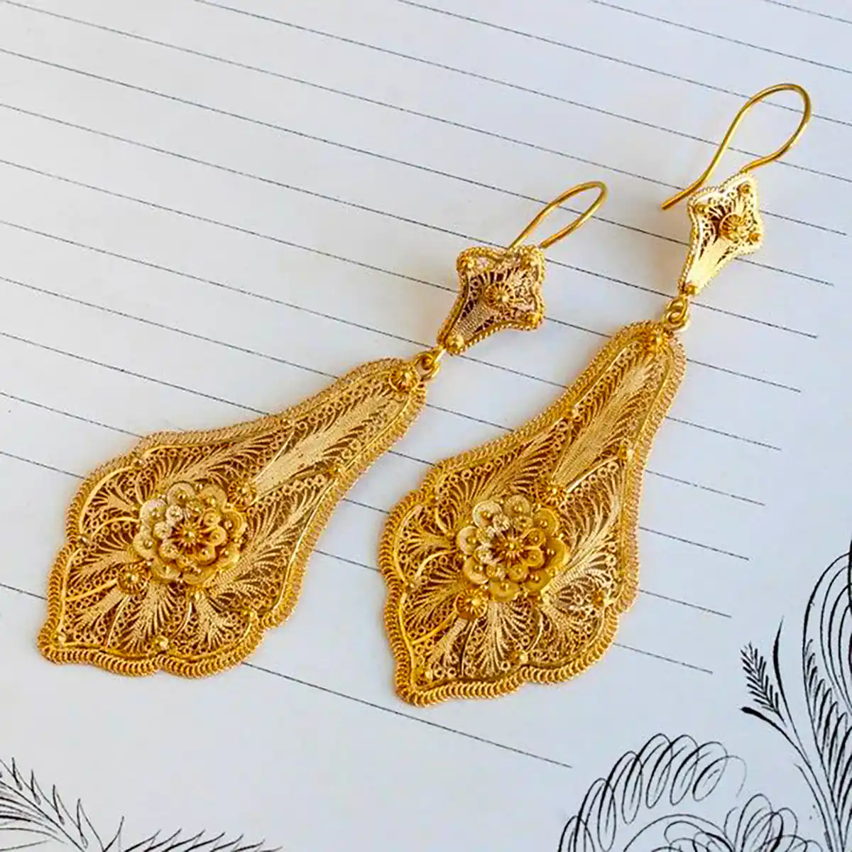 گوشواره اشکی مدرن