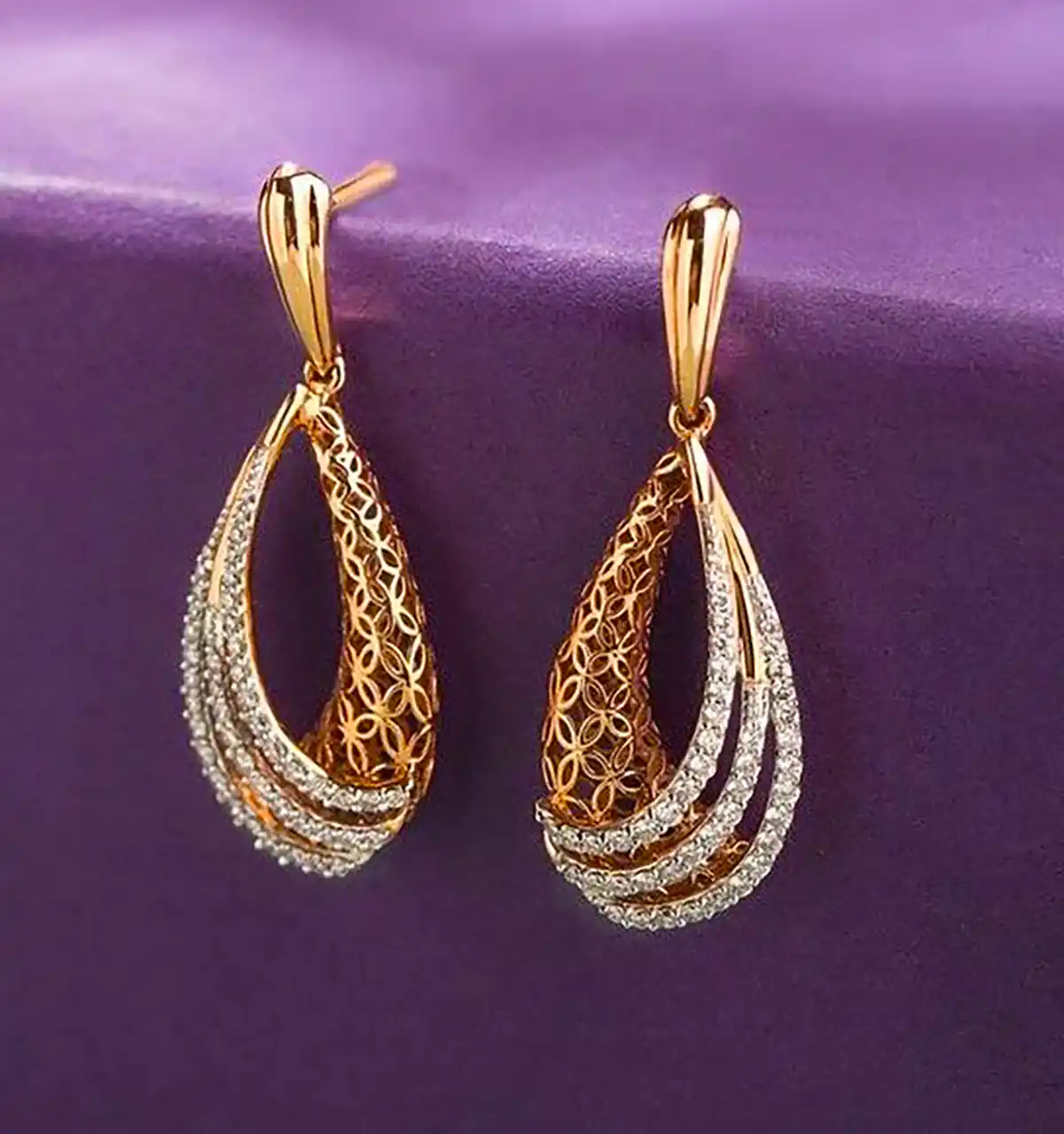 گوشواره اشکی مدرن
