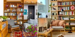 کتابخانه شیک پذیرایی؛ ۱۵ مدل خاص مینیمال برای جلوه آرامشبخش محیط پذیرایی