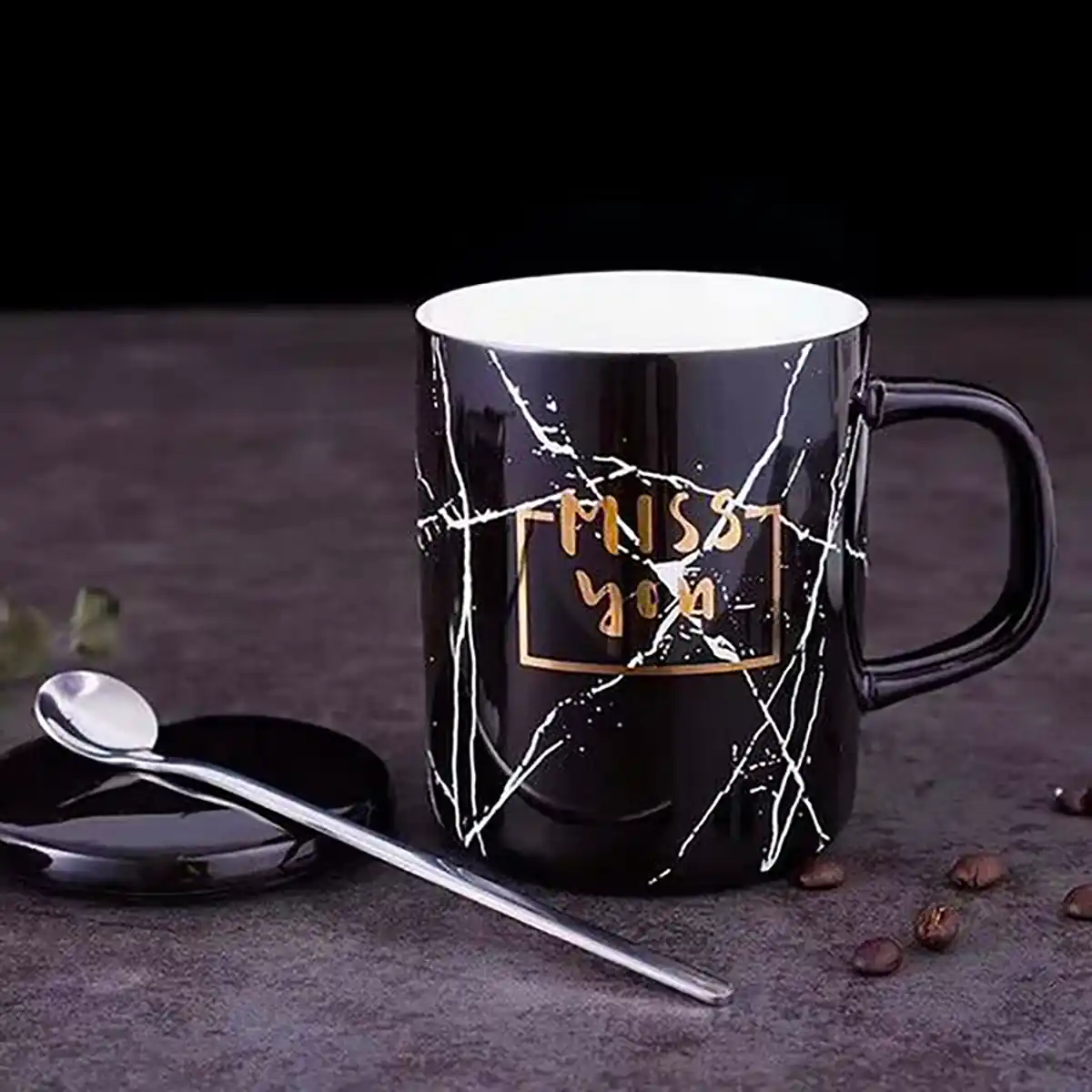 ماگ سرامیکی ماربل شیک