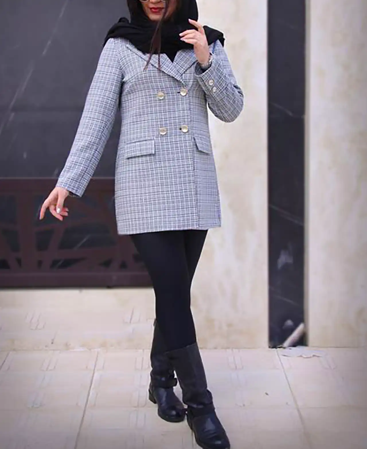 مانتو پاییزه دانشجویی