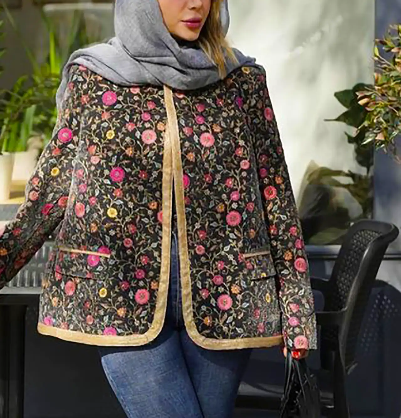 مانتو پاییزه مجلسی زنانه