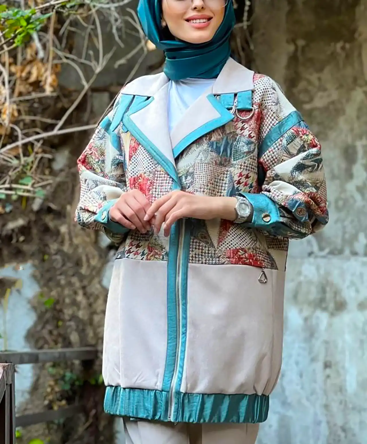 مانتو پاییزه ساده و مینیمال