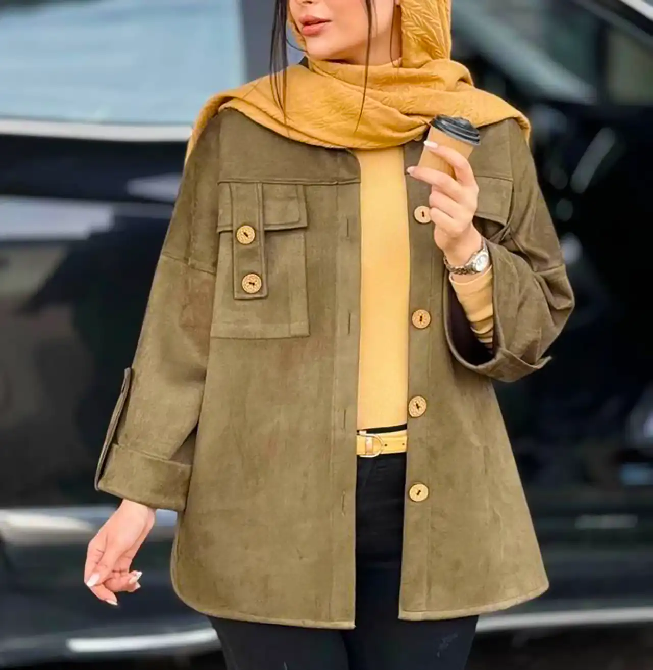 مانتو اسپرت دخترانه