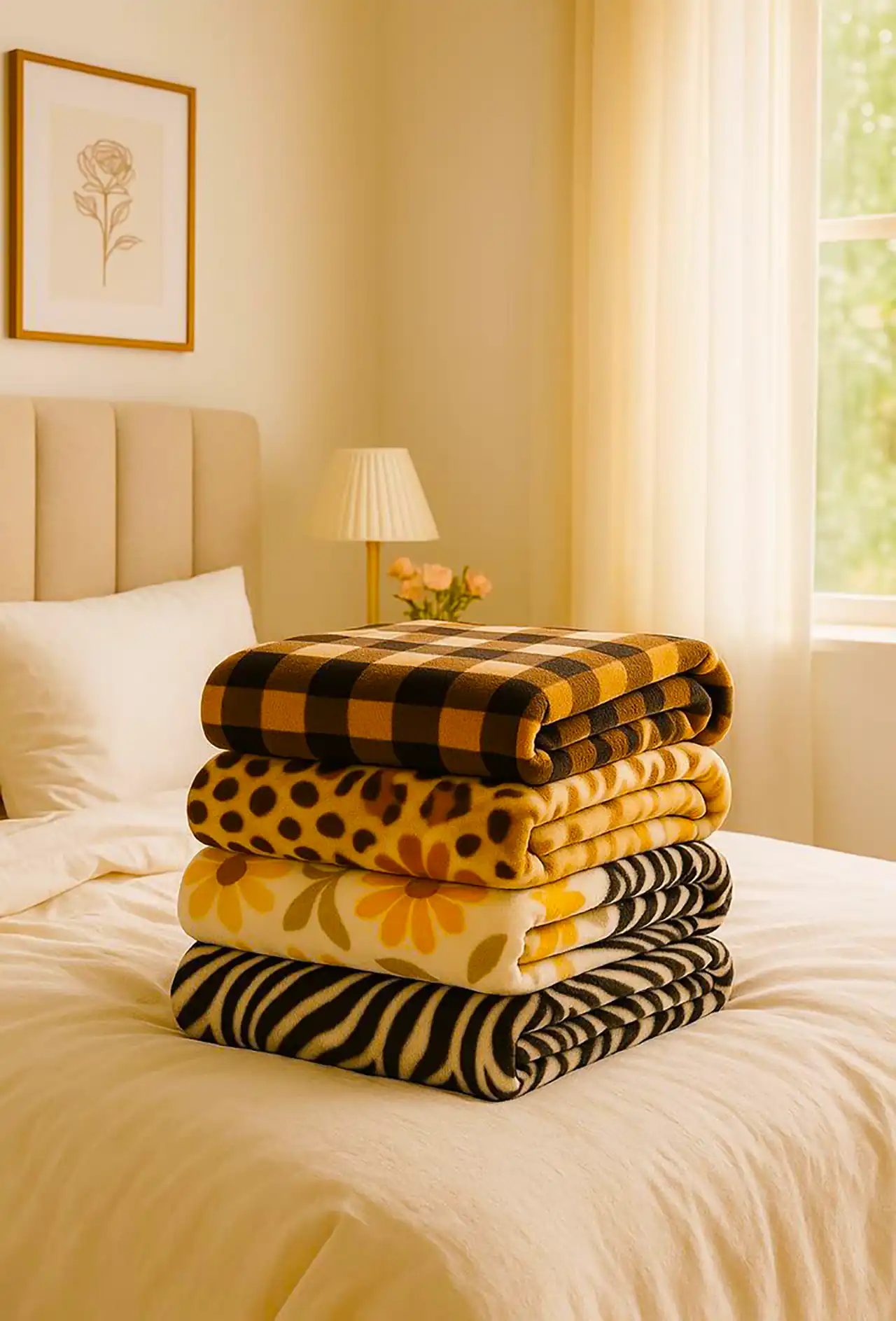 پتو طرحدار فانتزی