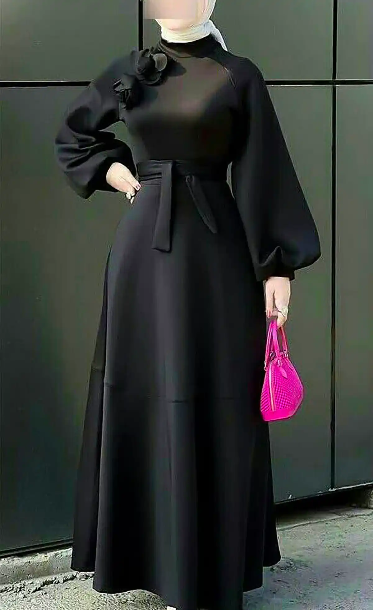 پیراهن مانتویی پاییزه