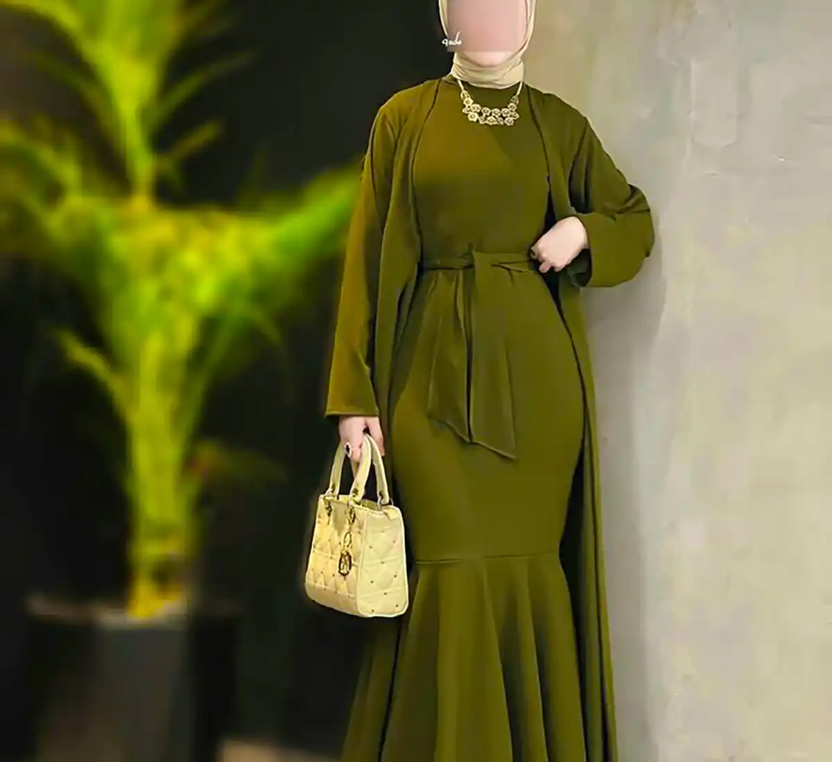 پیراهن مانتویی پاییزه