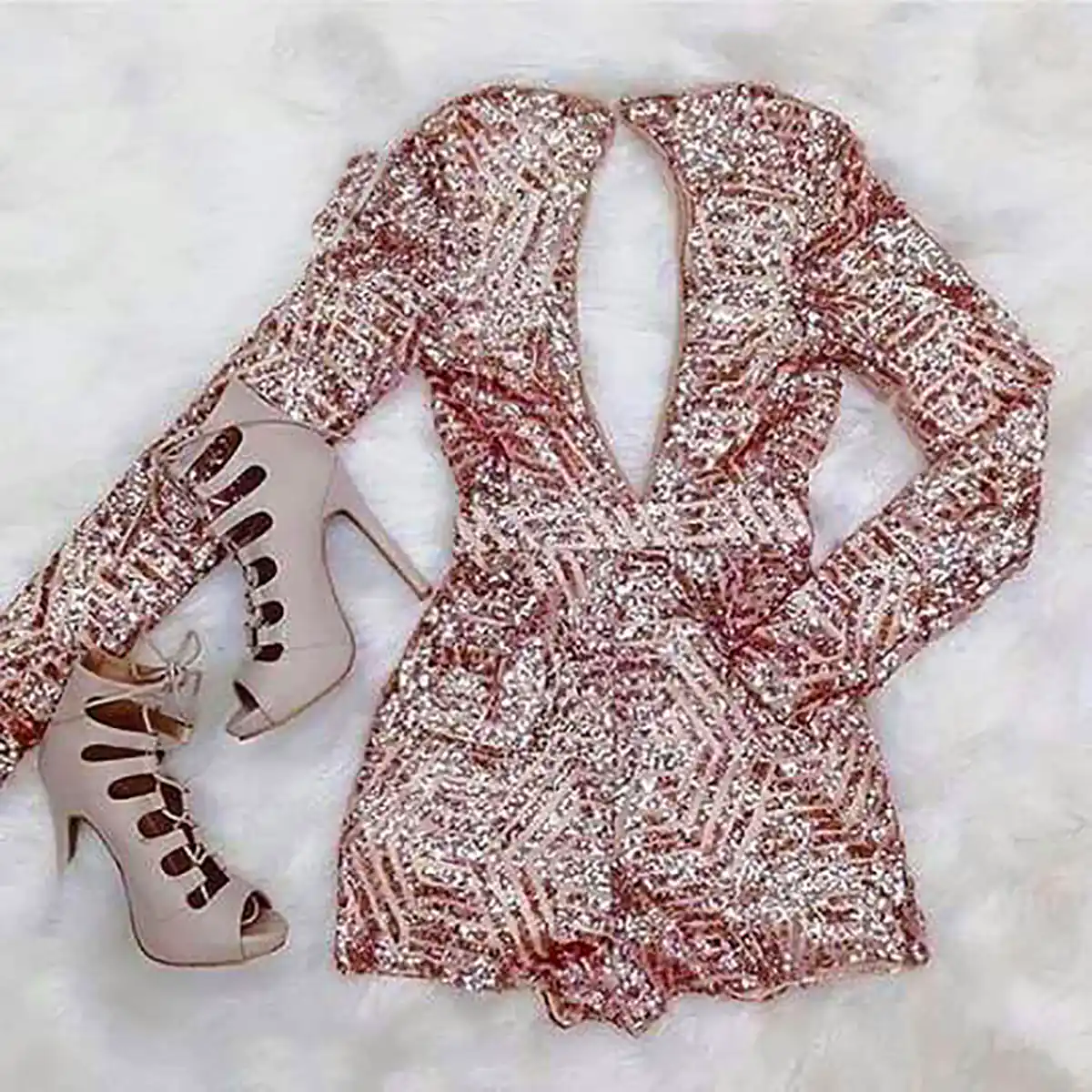 پیراهن ماکسی کوتاه مجلسی