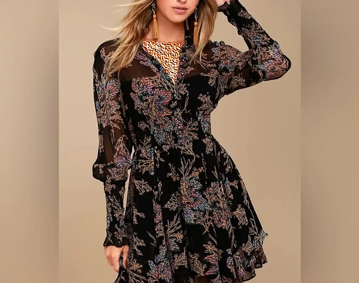 پیراهن میدی باکلاس زنانه