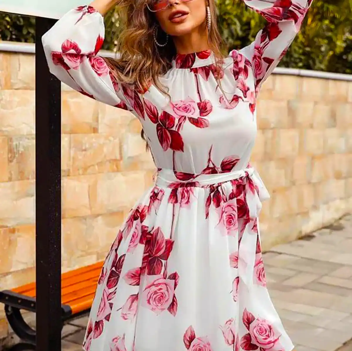 پیراهن میدی باکلاس زنانه