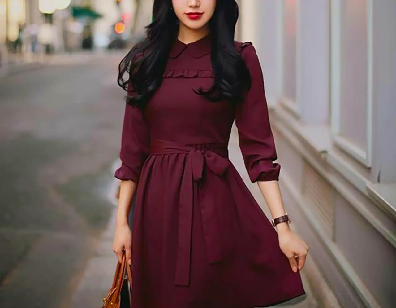 پیراهن پوشیده قد ۹۰ زنانه