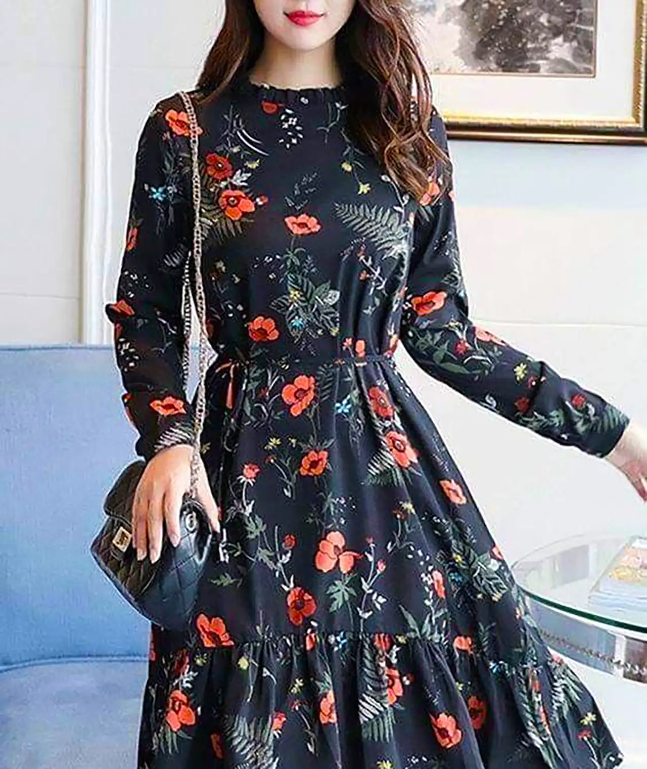 پیراهن پوشیده قد ۹۰ زنانه