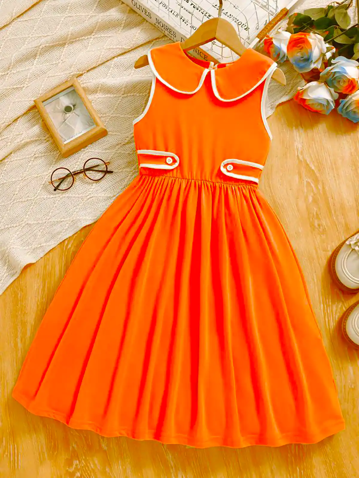 پیراهن سارافون مجلسی بچگانه