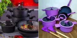 ست قابلمه چدنی عروس؛ ۱۵ عکس بی‌نظیر برای انتخابی خاص و ماندگار آشپزخانه