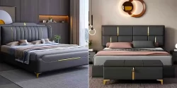 تخت خواب دونفره مدرن؛ ۱۵ عکس شیک برای تغییر جذاب دکوراسیون اتاق خواب