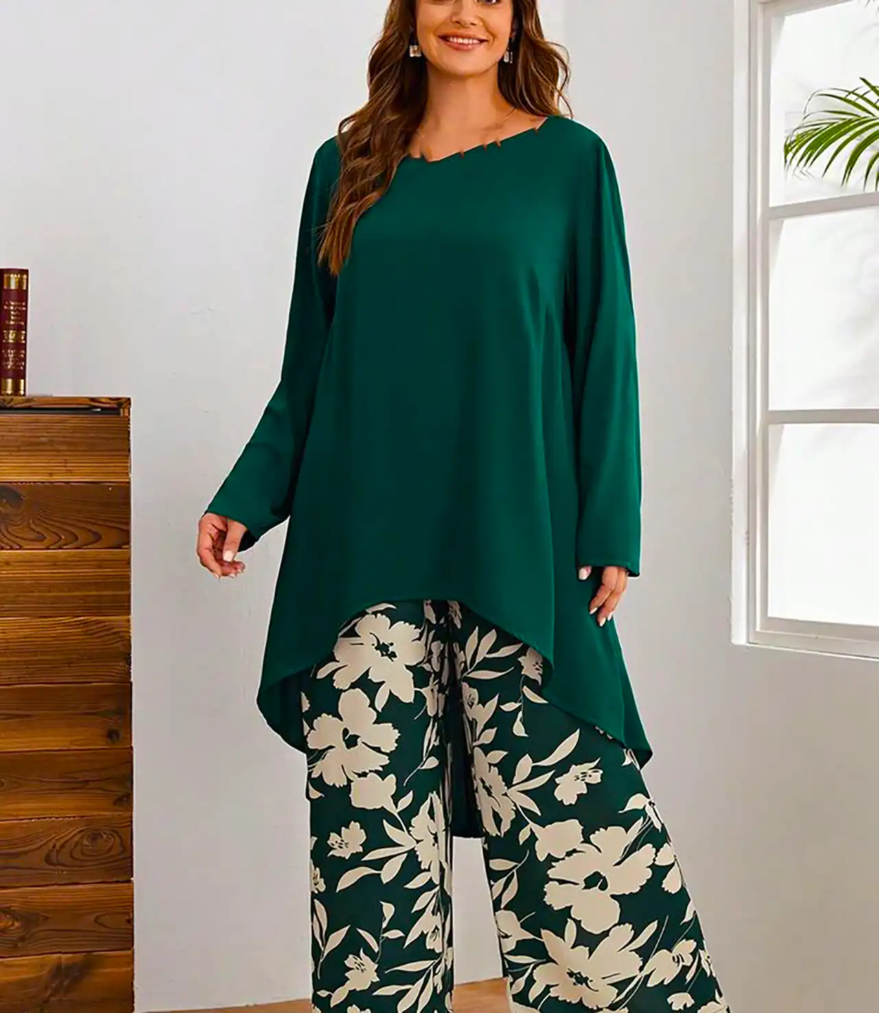تونیک شلوار راحتی زنانه